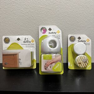 Safety 1st First Furniture Wall Straps Blinds Doorknob‎ Locks Lot New